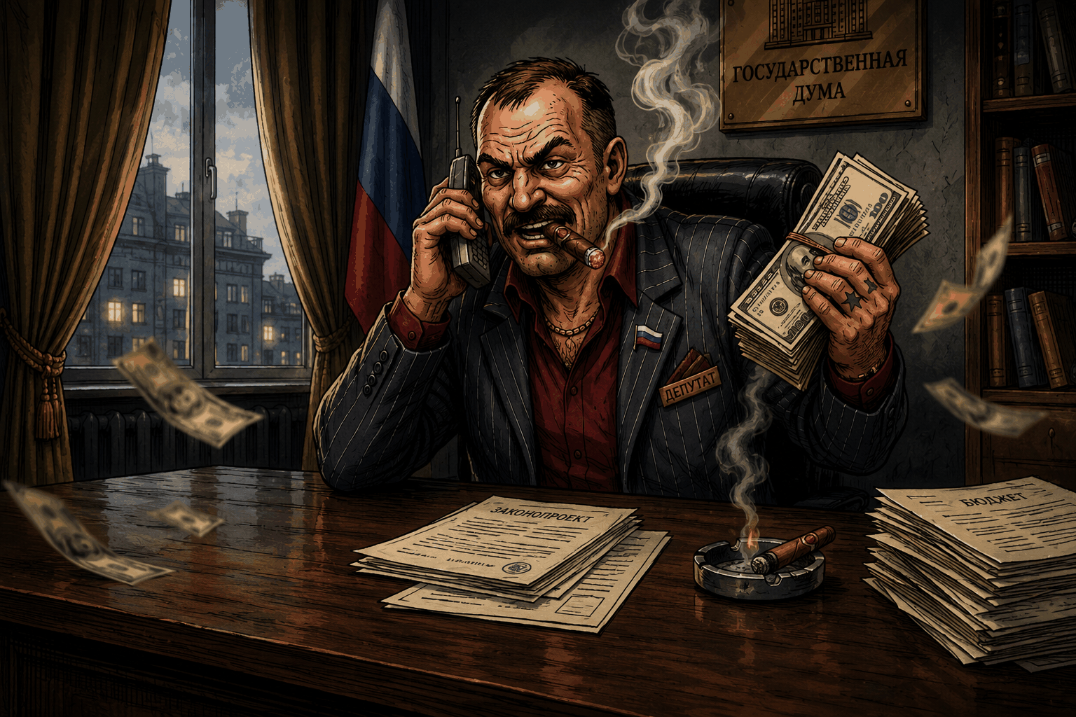 Депутат ВПН — официальный портрет